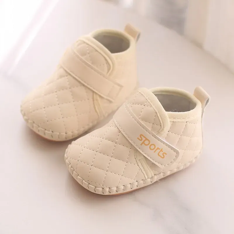 Pasgeboren slofjes Babysokken Meisje Jongen Winter Warm Schattig Peuter Prewalkers Zacht Littlesprouts Babybedje Kruipschoenen_voghion.com