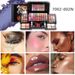 Perlglanz-Lidschattenpalette, Gesichtskonturierung, mattes Rouge, Textmarker, Aufhellung, multifunktionale Make-up-Box_voghion.com