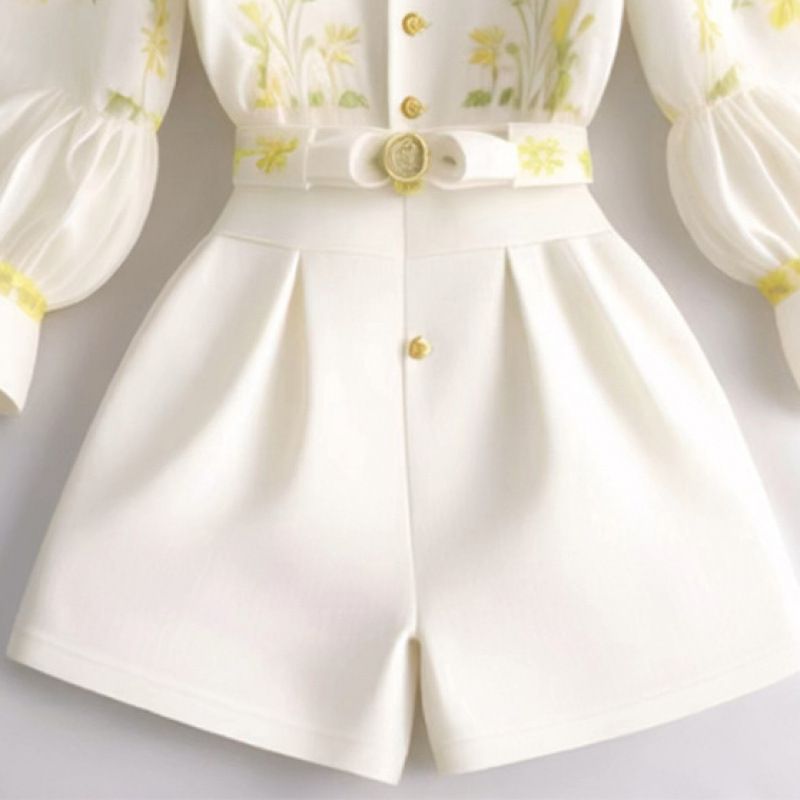 Γυναικεία Ρούχα Casual Chic Μοναδικό Λευκό Σορτς Μπικίνι Ελαφρύ Πολυτελές Φόρεμα Ψηλού Μεγέθη_voghion.com