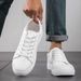 Herrenschuhe Weiße Herrenschuhe Große Größen Sneakers_voghion.com