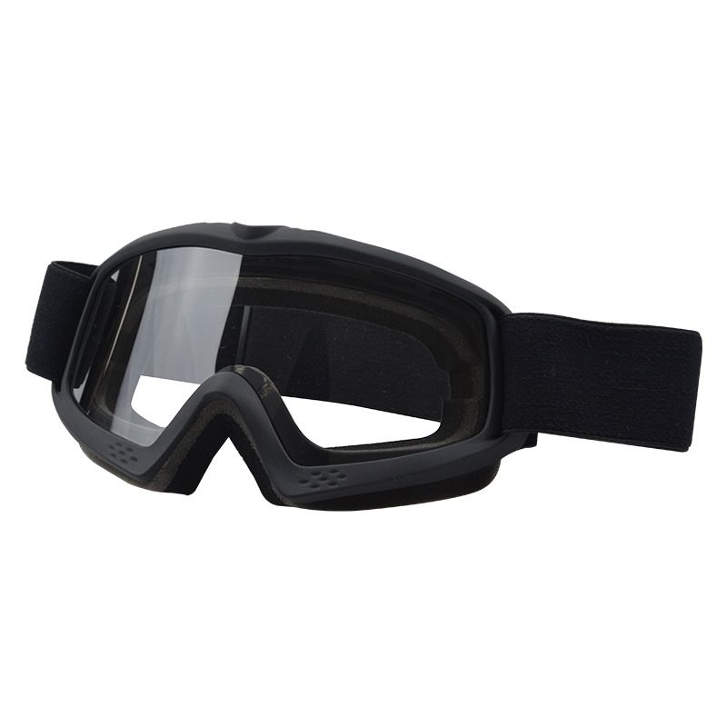 Laste kiivriga teismeliste mootorratta maastikuprillid, kõrglahutusega läbipaistvad tuulekindlad prillid_voghion.com