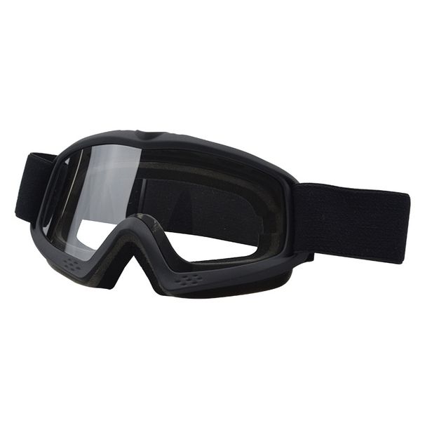 Laste kiivriga teismeliste mootorratta maastikuprillid, kõrglahutusega läbipaistvad tuulekindlad prillid_voghion.com