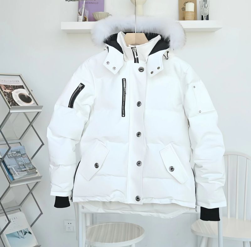 23SS Canada Down Jackets Men Designer Genuine Coyote Fur Outdoor Wyndham Windbreaker Jassen Outerwear Hooded Fur_voghion.com