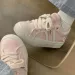 Scarpe da ginnastica in tela con suola spessa in stile campus e superficie in tessuto per scarpe da ginnastica casual retrò, comode, traspiranti e alla moda._voghion.com