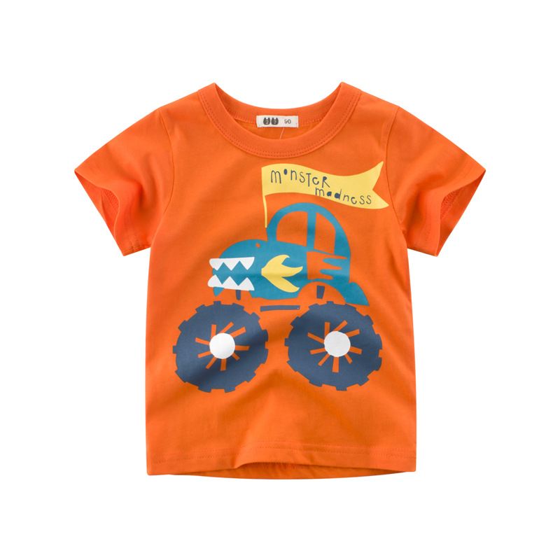 Mutter & Kinder Kinderkleidung Neue Stil 2024 Sommer Kinderkleidung Großhandel Jungen Kurzarm T-Shirt 27 Kinder T-Shirt_voghion.com
