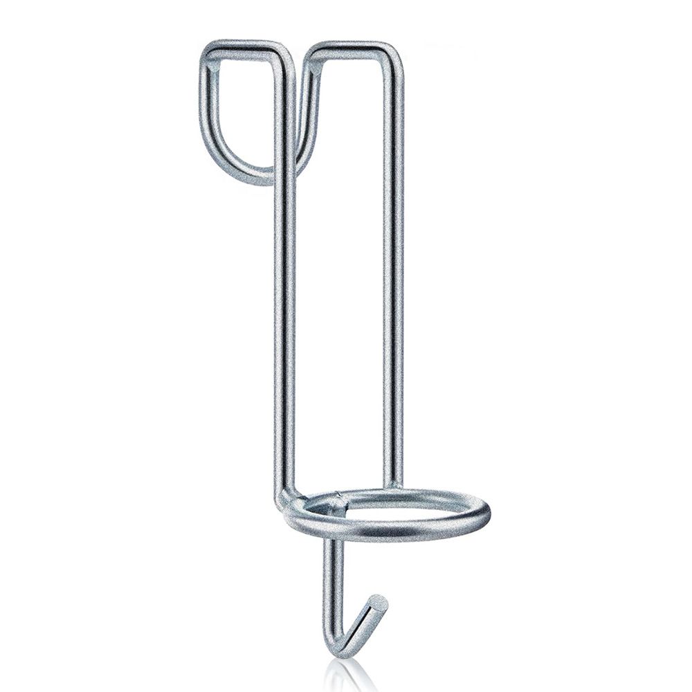 Forniture per stalle per cavalli, gancio per secchio robusto portatile senza punzonatura, rastrelliera in ferro_voghion.com