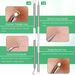 5 remover Comedone extractors, curved blackhead tweezers kit, professional stainless steel acne removal tool kit_voghion.com