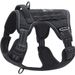 Outdoor Pet Tactical Harness Safety Reflective Dog Vest Adjustable Mesh With Handle Leash_voghion.com