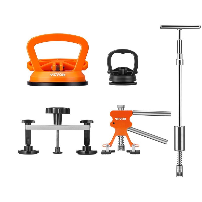 VEVOR Car Body Dent Puller Bridge Lifter Tool Paintless Hail Remover Repair Kit_voghion.com