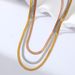 2025 Nuovi arrivi EILIECK 316L acciaio inossidabile multistrato collana serpente piatto per donne ragazza moda collo catena resistente gioielli regalo_voghion.com