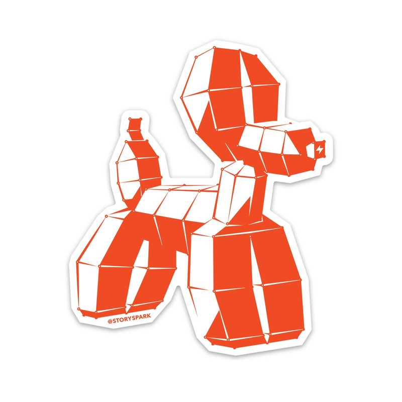 Doggometric Vinyl Sticker_voghion.com