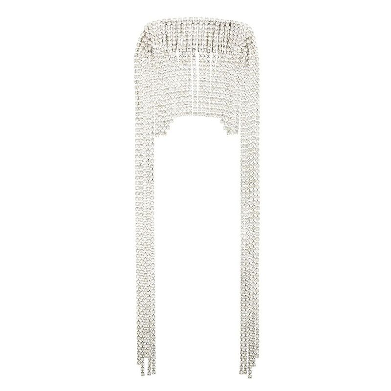 Strass lange quaste kopfschmuck bankett dance mode persönlichkeit stirnband haar zubehör stirnband haar hoop_voghion.com