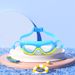 Children's Swim With Integrated Earplugs, Large Frame, Waterproof, Anti-Fog, HD Diving For Boys And Girls, Swimming_voghion.com