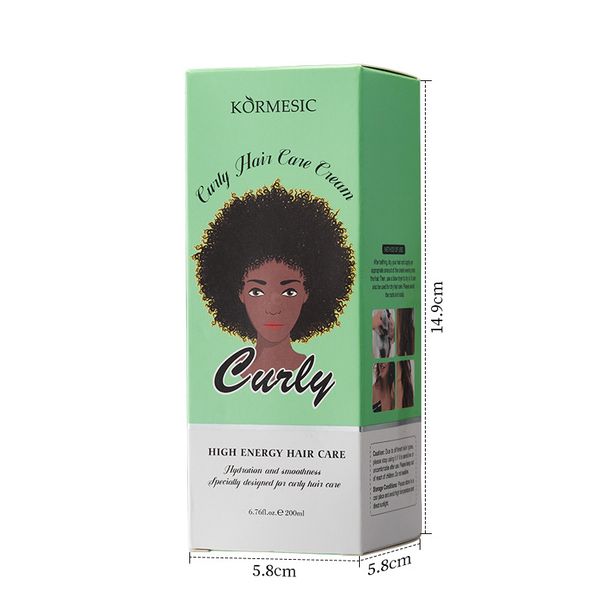 KORMESIC Curly Hair Care Cream 200ml Curl Care Cream_voghion.com