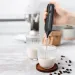Uppladdningsbar mjölk elektrisk mixer Handhållen stav för kaffedrycksmixer, Cappuccino miniskummare_voghion.com