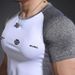 Nuovo abbigliamento fitness estivo da uomo, aderente, a maniche corte, ad alta elasticità, ad asciugatura rapida e traspirante_voghion.com