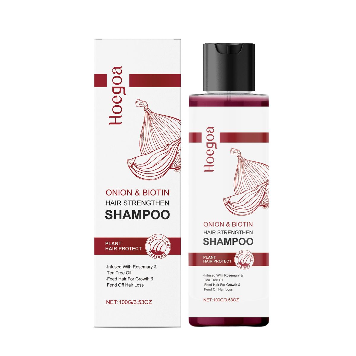 HOEGOA Nourishing Gentle Cleansing Scalp Refreshing Hair Glossy Smooth Daily Shampoo Care_voghion.com