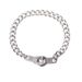 Light Luxury Retro Simple Design Punk Style Handcuffs Personality Versatile Titanium Steel Bracelet Cuban Chain Men's Bracelet_voghion.com