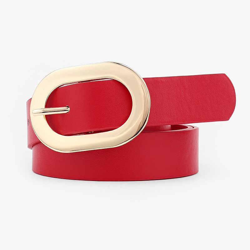 Women's Belts style cute and versatile simple coats, skirts, sweaters, jeans, imitation leather belts for girls, cross-border best-selling models_voghion.com