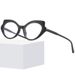 Cat Eye Anti Blue For Women, Gradually Changing Color Flat Light Glasses, New Style, Plain Small Face, Versatile Glasses_voghion.com