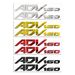 Suitable For Honda ADV 160 Motorcycle 3D Stereoscopic Soft Adhesive Waterproof Modification Body Decorative Sticker_voghion.com