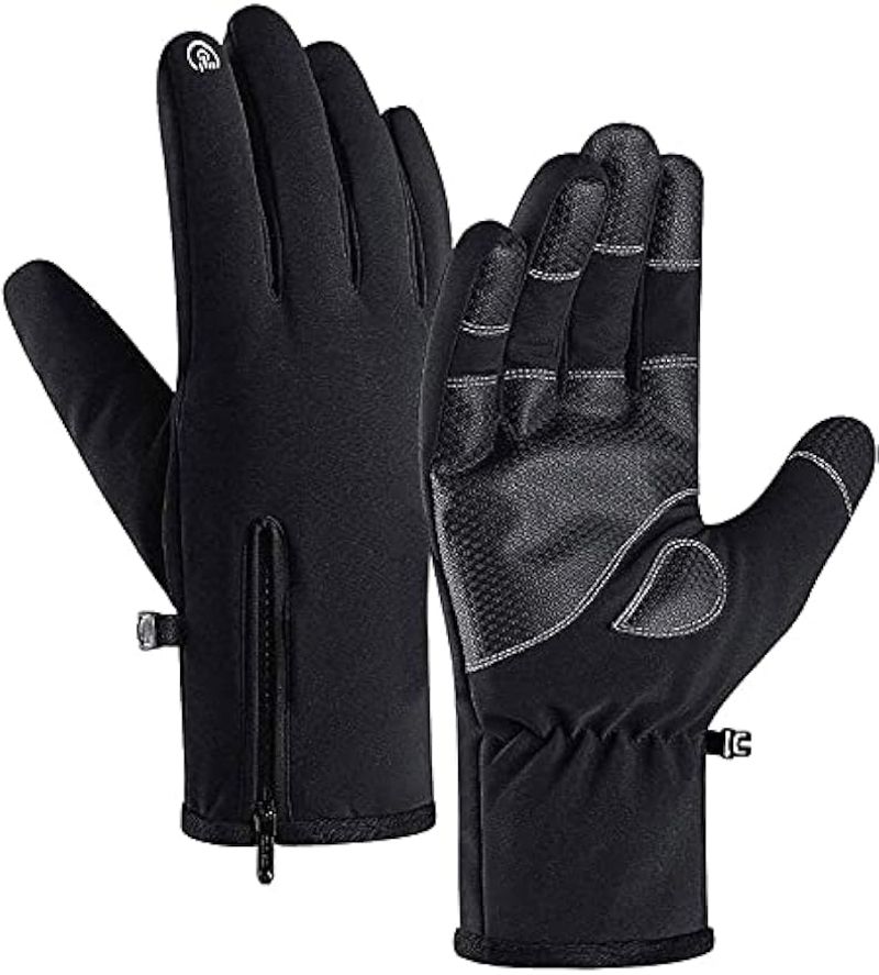 100% Waterproof Winter Gloves -30℉ Warm Windproof All Fingers Touch Screen Gloves For Men Skiing And Outdoor Work_voghion.com