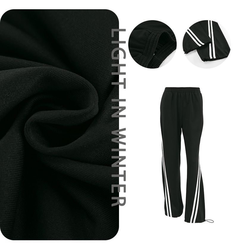 Women's Clothing Sports Style Fashion Casual Pants Design Sense Personality All Match Pants Women's Loose Commuter_voghion.com