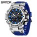 Men's And Women's Sport Watch With Digital Display, Waterproof, Alarm, Stopwatch, Backlight, Multi-Function For Everyday Wear Multi Function Student_voghion.com