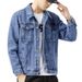 Hiphop Heren Denim Jassen Streetwear Casual Katoen Klassieke Slim Jeans Jas Heren Merk Kleding Cowboy Jas Ropa Para Hombre_voghion.com