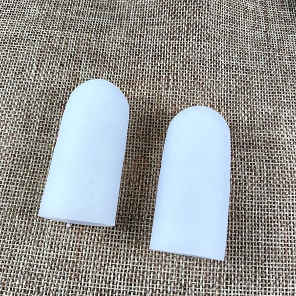 Silicone Toe Cap Protective Cover Anti Wear Small Toe Cover Corn Corrector Split Toe Overlapping Finger Cover_voghion.com