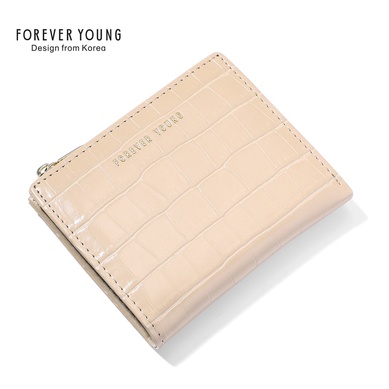 foreveryoung cross-border foreign trade women's wallet short fashion coin purse stone pattern pu high-end card bag_voghion.com