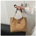 Borsa tote testurizzata alla moda, versatile, di grande capacità, casual e di tendenza, per studenti, per il pendolarismo, 2025, per donne_voghion.com