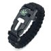 Survival Multifunktionales 5-in-1 Outdoor Paracord Camping Abenteuer Siebenkern Armband_voghion.com