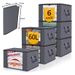 Home Storage Supplies Armadio Contenitore Pieghevole Non Tessuto Sacchetto Portaoggetti 90L Grande Sacchetto Portaoggetti_voghion.com