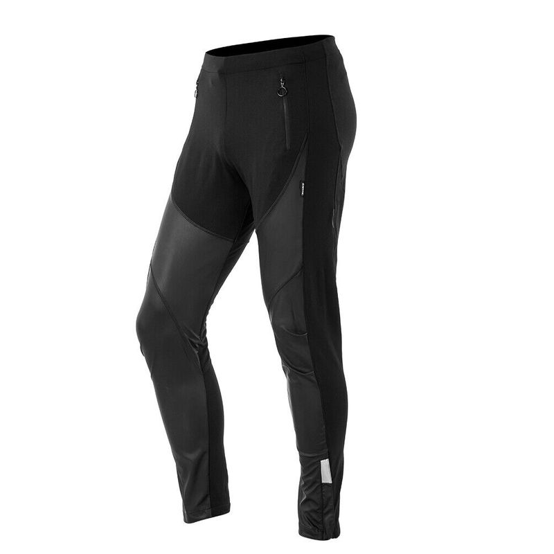 ROCKBROS pantaloncini da ciclista uomo pantaloni lunghi da ciclista autunno inverno antivento gr.M-3XL_voghion.com