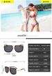 2023 New Fashion Big Frame Sunglasses Men Square Metal Sun Glasses Women Retro Sun Glasses Vintage Glasses_voghion.com