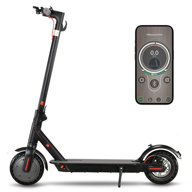 WHOSU Electric Scooter Adults With 350W Motor, Up To 19 MPH & 19 Miles E-Scooter, Lightweight Folding Electric Scooter For Adults With APP Control_voghion.com