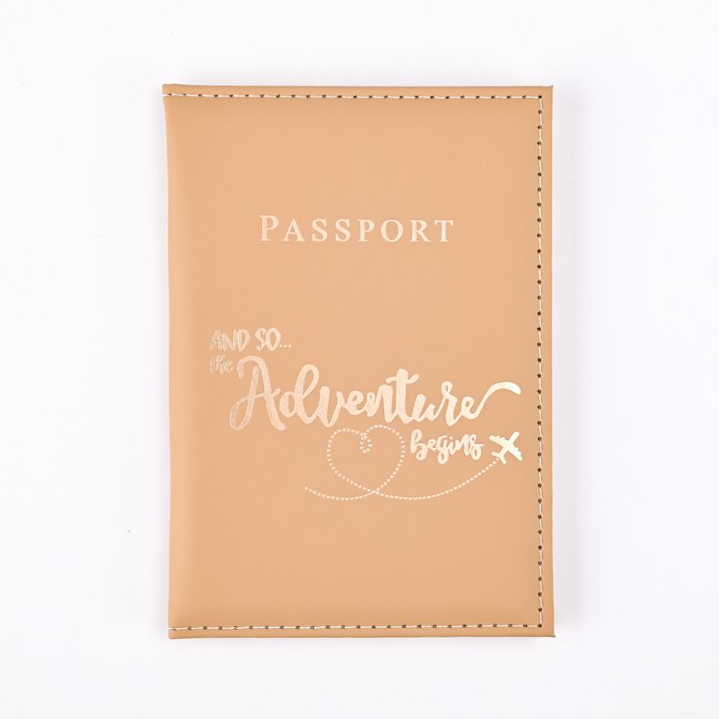 Patrón PU funda para pasaporte porta pasaporte porta billetes pasaporte_voghion.com