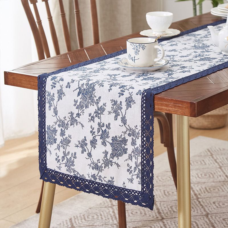 Retro Cotton And Linen Table Flag Simple Modern Party Decoration Table Mat Woven Tea Room Insulation_voghion.com