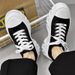 thick Bottom Men's With Casual Classic Shoes Toe Set, Low Top Forest Wind Hot Thickened Men's Casual Shoes_voghion.com