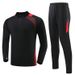 Neu Fußball anzug set mit langen ärmeln sport lauf fitness, training kleidung erwachsene, grundschüler,_voghion.com