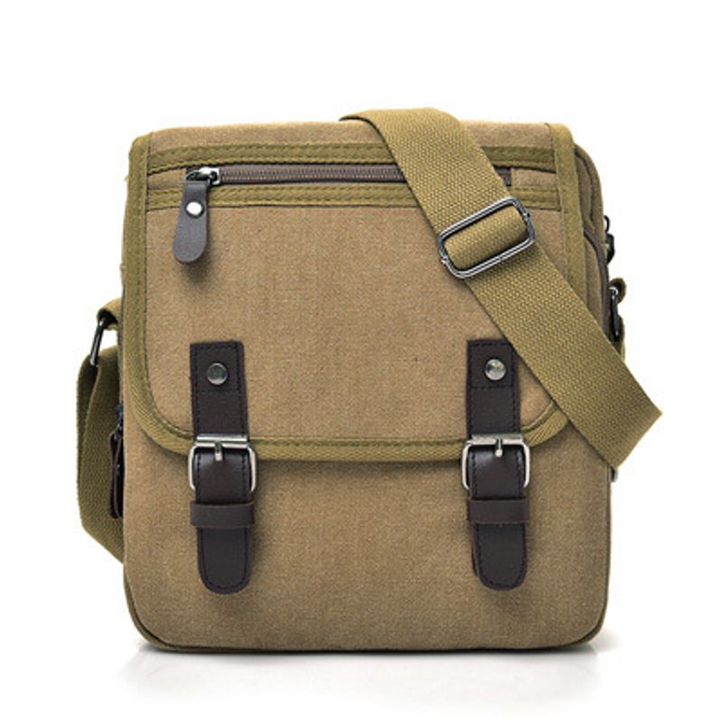Herren Umhängetaschen Casual Fashion Canvas Herrentasche Retro Herren Canvas Umhängetasche Trendy Herren Business Umhängetasche D7121_voghion.com