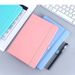 A5 Minimalist Elastic Band Notebook - Premium PU Leather Cover, 100 Sheets Lined Paper, Business Office_voghion.com