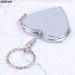 Portable Two-side Folding Make Up Mirror Mini Makeup Compact Key Chain Pocket Mirror Women Cosmetic Mirrors Key Ring_voghion.com