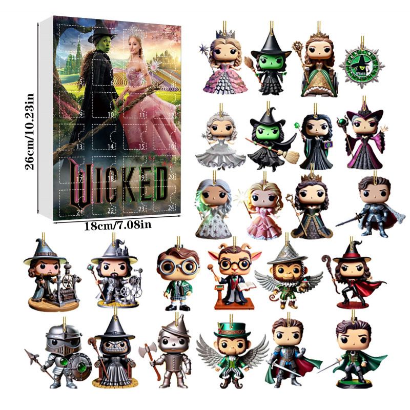 Weihnachtsschmuck für den Adventskalender 2025 (Überraschungsbox)_voghion.com