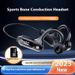 Binaurale Bluetooth-Kopfhörer Knochenleitung Kabellos Over-Ear Batterieanzeige Kompatibel mit_voghion.com