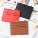 New Ultra-thin With Zipper Simple Women's Purse Bank Holder Coin Card Case_voghion.com