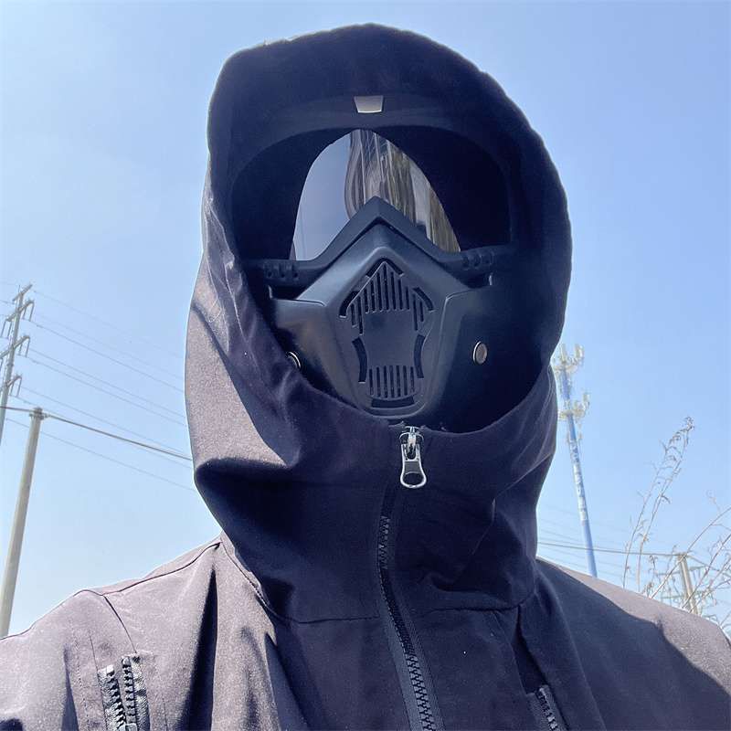 Oversized Frame Windproof Cycling Glasses Ski Goggles Motorcycle Face Shield Colorful Sunglasses_voghion.com
