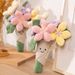 Stuffed Plush Animals Doll Holding Flower Doll Fun Plush Toy Cute Bouquet Doll_voghion.com