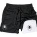 Premium Products 2025 New Dark Spider Printed Men's 2-in-1 Double Layer Shorts For Fitness, Running, Sports And Leisure_voghion.com